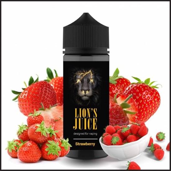 Lion's Juice Shot Strawberry 100ml