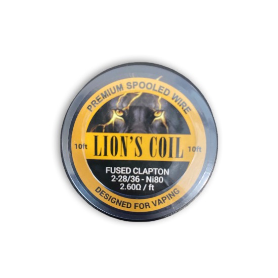 Lion's Premium Spooled Wire Fused Clapton 2.60ohm