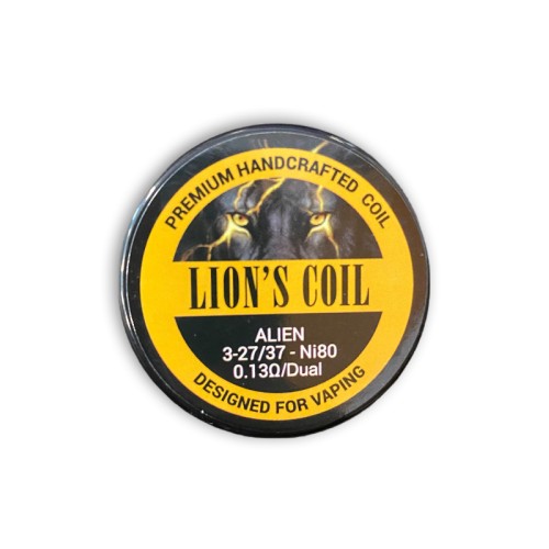 Lion's Premium Handcrafted Coil Alien 0.13ohm 