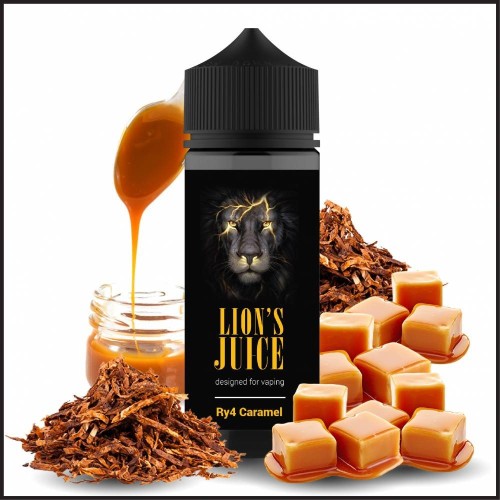 Lion's Juice Shot RY4 Caramel 100ml