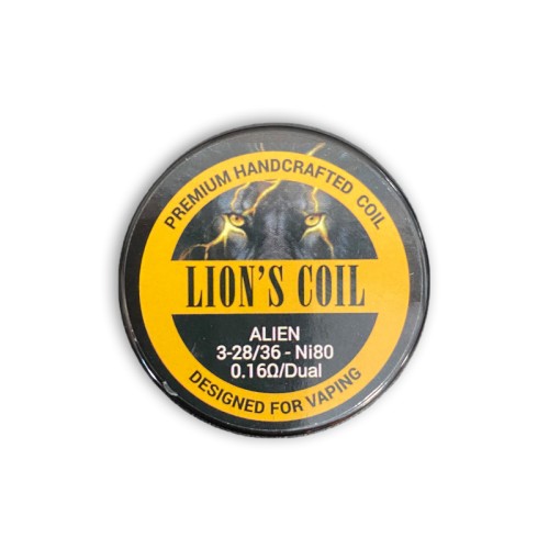Lion's Premium Handcrafted Coil Alien 0.16ohm