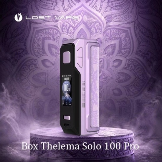 Box Thelema Solo 100 Pro 100W 21700/18650 - Lost Vape
