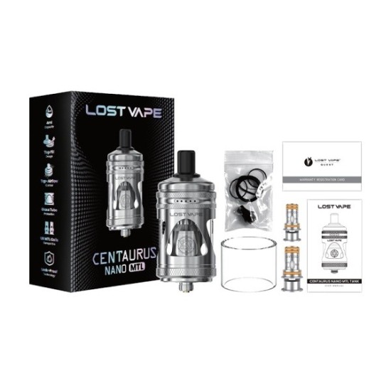 Centaurus Nano MTL 4ml 27mm - Lost Vape