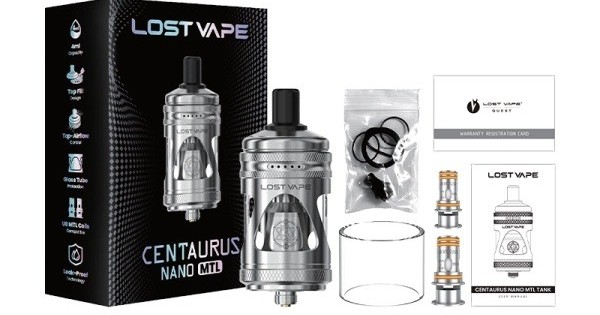 Centaurus Nano MTL 4ml 27mm - Lost Vape