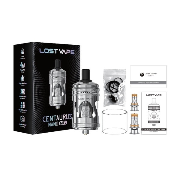 Centaurus Nano MTL 4ml 27mm - Lost Vape