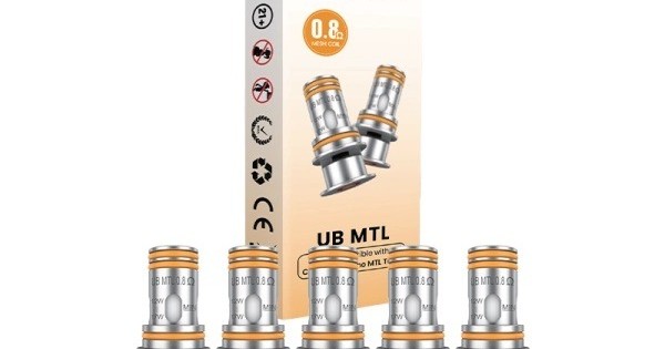 Coils UB MTL 0.8 (1pcs) - Lost Vape