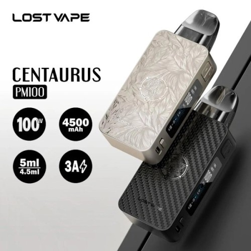 Kit Pod Centaurus PM100 5ml 4500mAh - Lost Vape