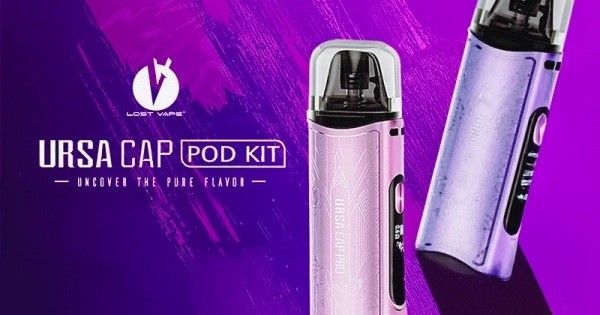 Kit Pod Ursa Cap Pro 2.5ml 1200mAh – Lost Vape