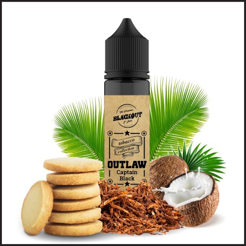 BLACKOUT Flavor Shot Captain Black 60ml