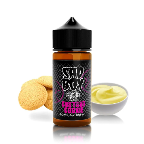 Custard Cookie 30ml (120ml) – Sad Boy Flavourshots