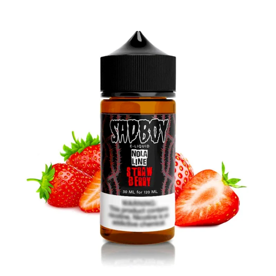 Nola Line Strawberry 30ml (120ml) – Sad Boy Flavourshots