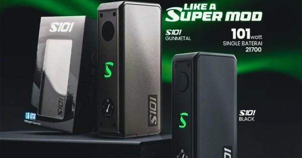 Box S101 21700/20700/18650 - San Indonesia X Gerobak Vaper