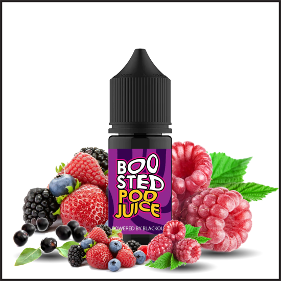 Blackout Boosted Pod Juice Triple Berry Flavorshot 30ml