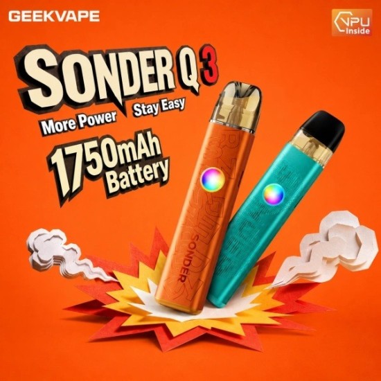 Kit Pod Sonder Q3 3ml 1750mAh - Geekvape