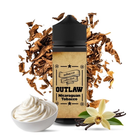 BLACKOUT Flavorshot Tobacco Collection Outlaw - Nicaraguan Tobacco 120ml