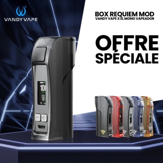 Vandy Vape x El Mono Vapeador – Requiem Mod 95W