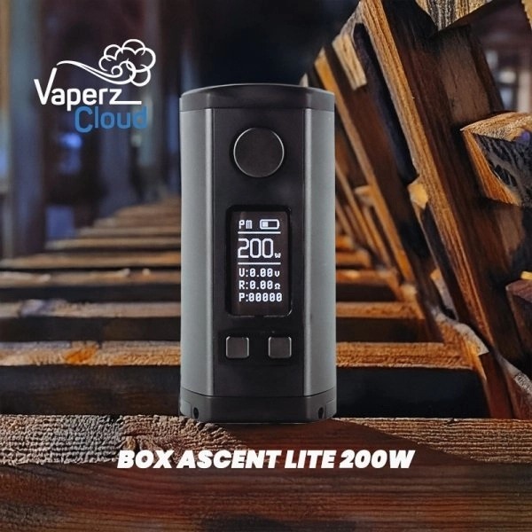 Ascent Lite 200W Box Mod – Vaperz Cloud
