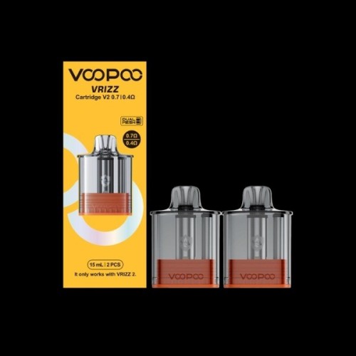 Cartridges Vrizz V2 Dual Mesh 0.7-0.4Ω 15ml (1pcs) - Voopoo