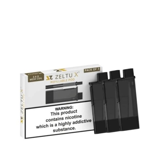 Cartridges Zeltu X3 0.8Ω 2ml (1pc) - Zeltu