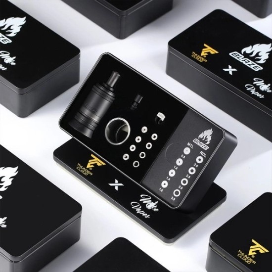 Blaze MTL RTA 3ml 22mm - Thunder Cloud x Mike Vapes