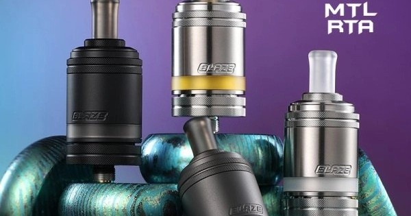 Blaze MTL RTA 3ml 22mm - Thunder Cloud x Mike Vapes