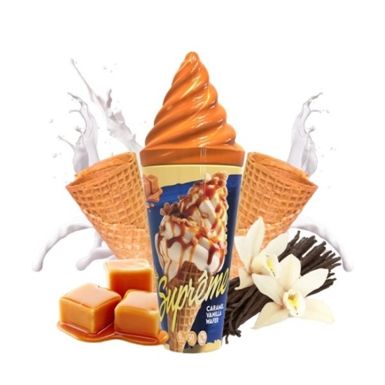 Vape Maker Flavorshot Caramel Vanilla Wafer E-Cone 100ml