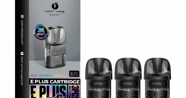 Cartridge E-Plus Pod 0.3 Ohm 3ml (1pcs)- Lost Vape