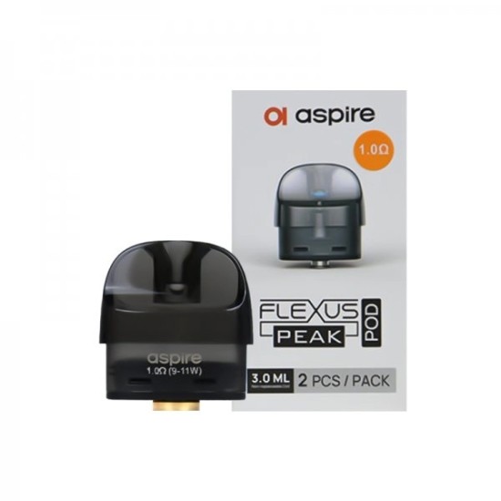 Flexus Peak Pod Cartridge 3ml 1.0ohm  - Aspire