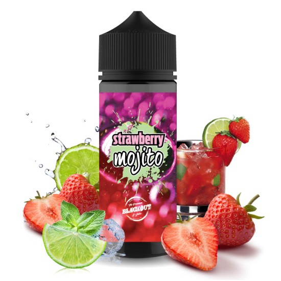 BLACKOUT Flavor Shot Strawberry Mojito 120ml