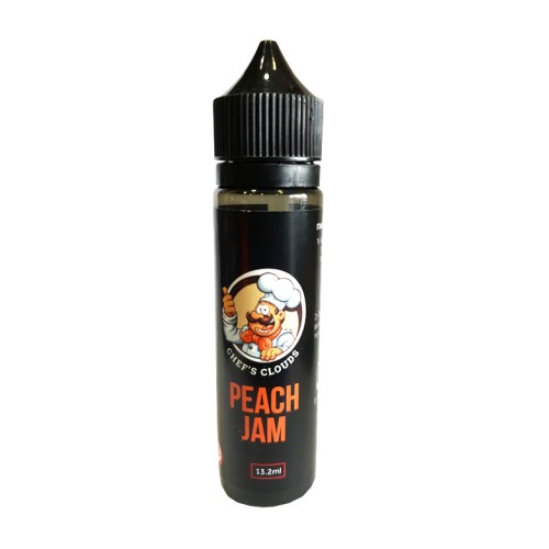 BLACKOUT Chef's Clouds Flavor Shot Peach Jam 60ml