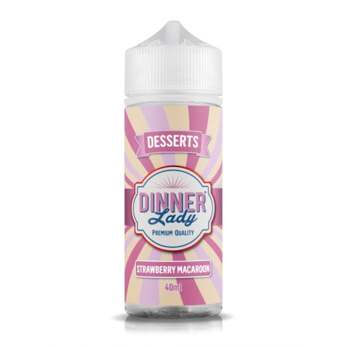Dinner Lady Flavor Shot Strawberry Macaroon 120ml