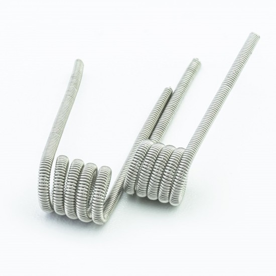 Έτοιμες αντιστασεις Fused Clapton Ni80 by Mythical Vapers