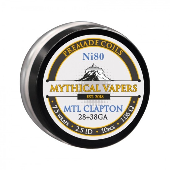 Έτοιμες αντιστάσεις MTL Clapton Ni80