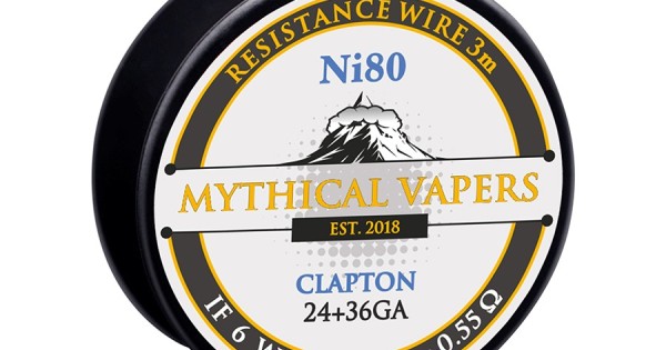 Σύρμα Clapton Ni80 By Mythical Vapers 3m (Nichrome)