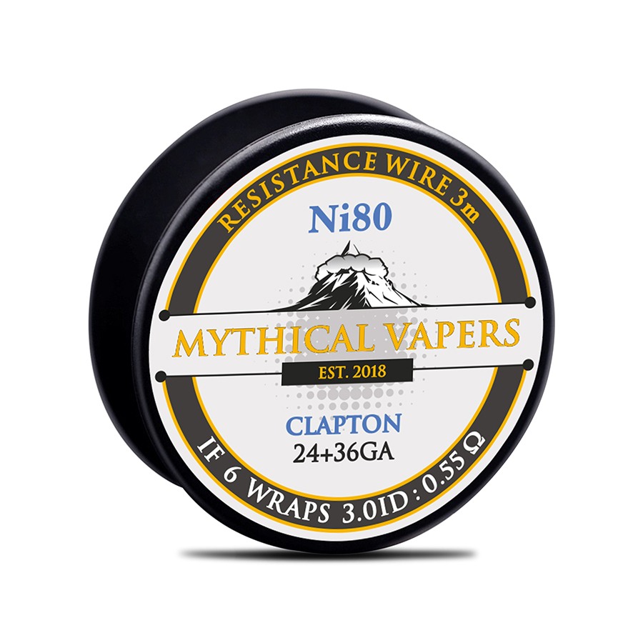 Σύρμα Clapton Ni80 By Mythical Vapers 3m (Nichrome)