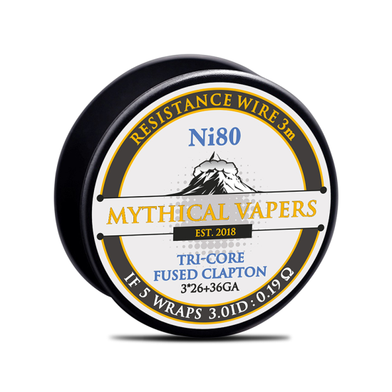 Σύρμα Tri-core Fused Clapton Ni80 3m (Nichrome)