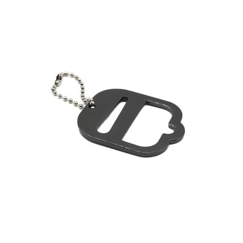 Shortfill Cap E-Liquid Bottle Opener Tool with small chain