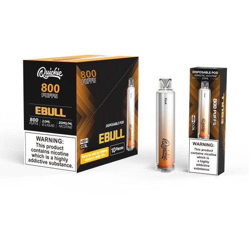 Quickie Ebull 800 Τζούρες 20mg Νικοτίνη