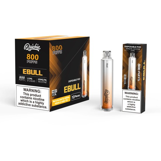 Quickie Ebull 800 Τζούρες 20mg Νικοτίνη